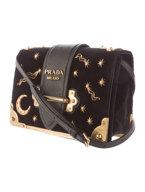 prada bag astrology|prada astrology velvet shoulder bag.